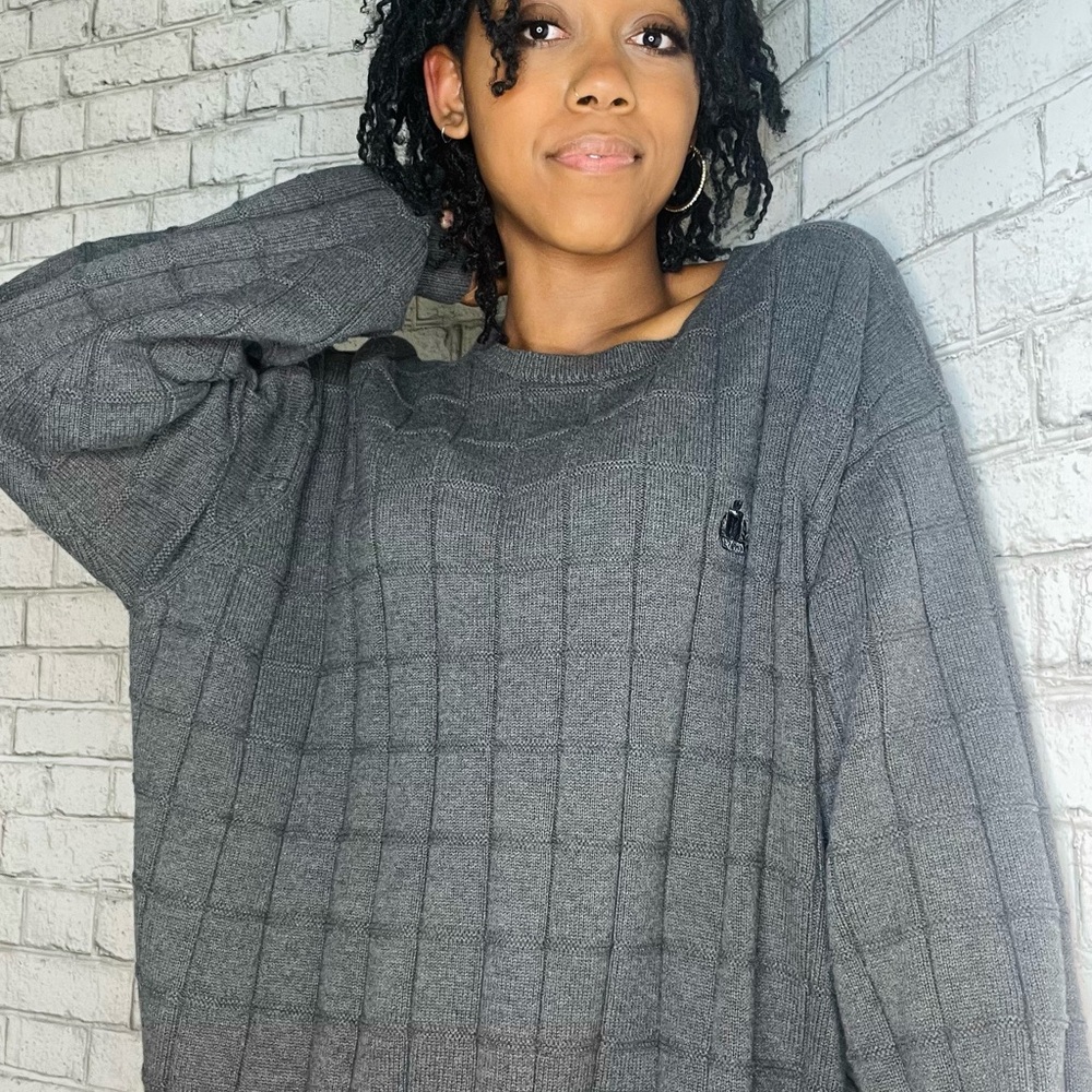 Gray Oversized Sweater